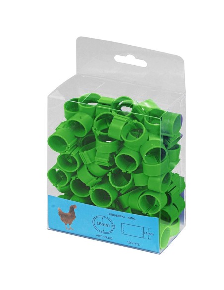 Anillas Plásticas para Gallinas (100 Und)