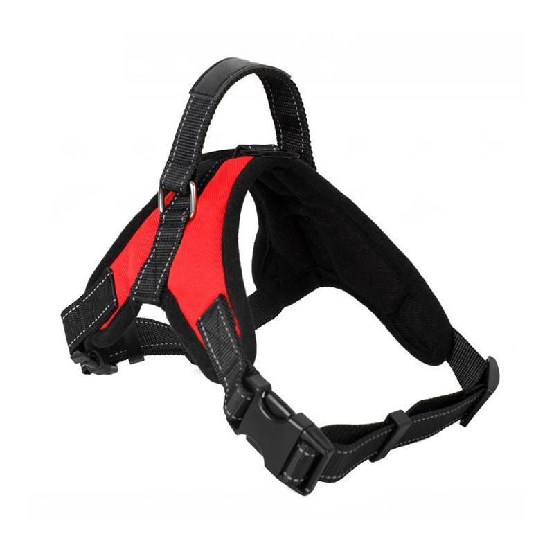 Arnés para Perros "Esparta"
 Talla-M Color-Rojo