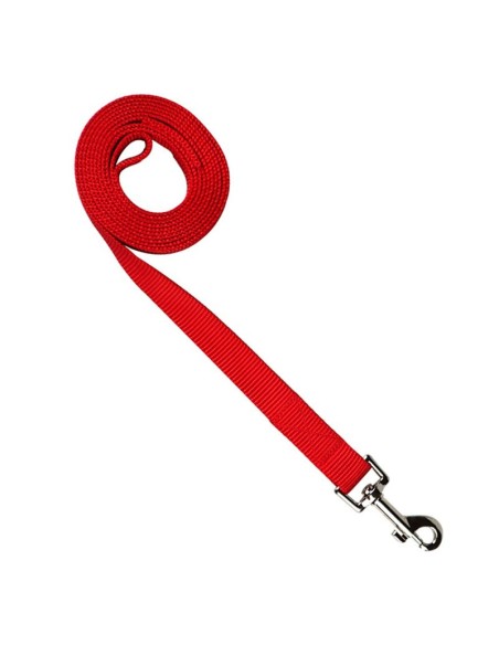 Correa para Perros en Nylon
 Talla-M Color-Rojo