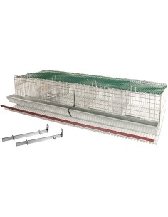 CESTA BATERIA PARED PARA CODORNICES
