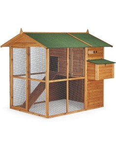 Galinheiro de madeira "Bruxelas"