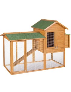 Caseta de Madera para Gallinas "Dublín"