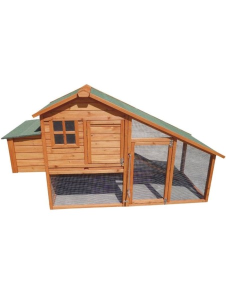 Caseta de Madera para Gallinas "Amsterdam"