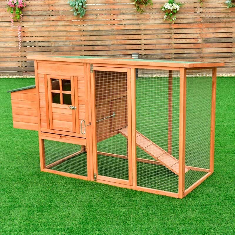 Caseta de Madera para Gallinas "Lyon"