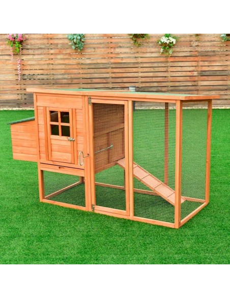 Caseta de Madera para Gallinas "Lyon"