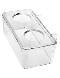 Alimentador de pássaros de 2 furos