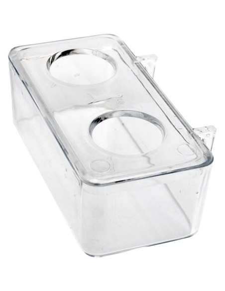 Alimentador de pássaros de 2 furos