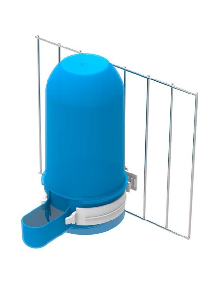 Bebedouro/comedouro de plástico para pássaros