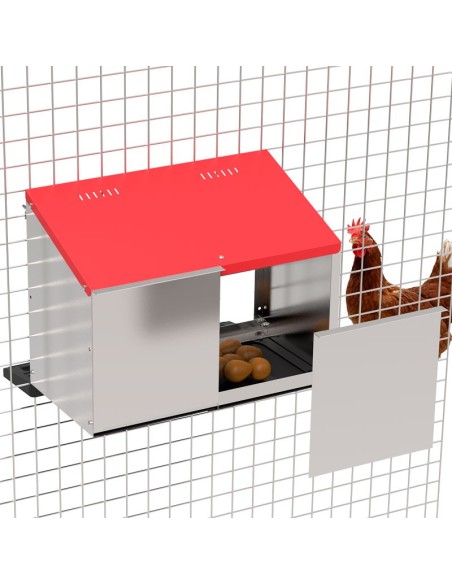 Ninho exterior metálico "Platinum"