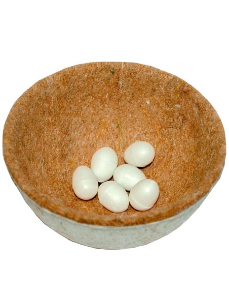 Nido de Yute para Pájaros