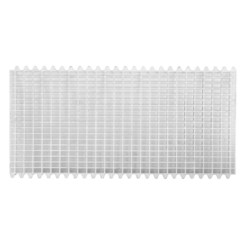 SLAT PLASTICO AVES 120X60 BLANCO - luz 40 x 20mm