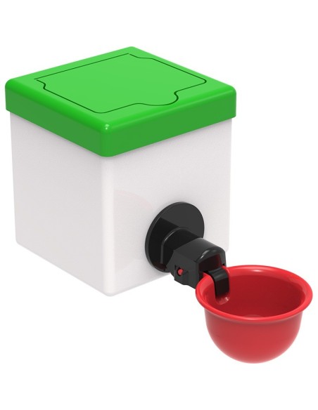 Bebedouro basculante com tanque para pássaros