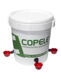 Bebedouro basculante com tanque para pássaros