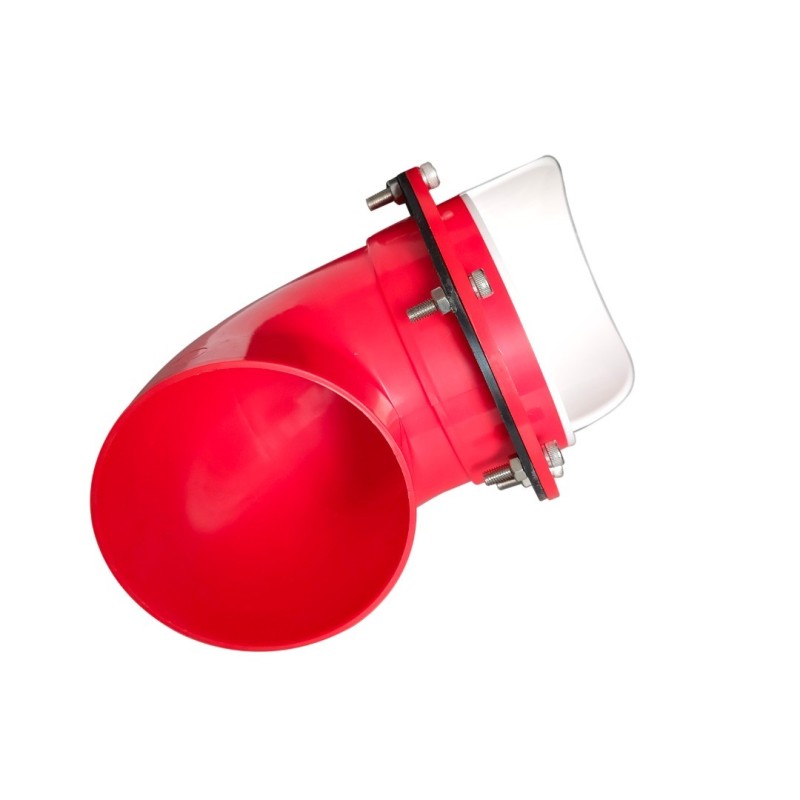 CALHA ANTI-RESÍDUOS DE BOCA DE PLÁSTICO