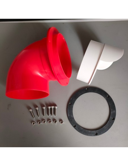 CALHA ANTI-RESÍDUOS DE BOCA DE PLÁSTICO