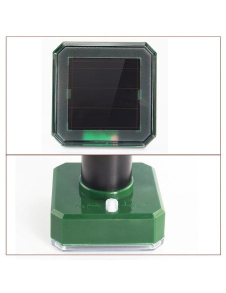 AHUYENTADOR SOLAR ULTRASONIDO ROEDORES