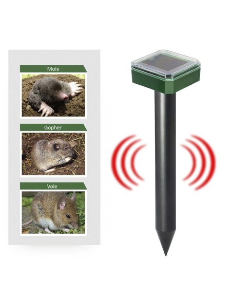 REPELENTE DE ROEDORES SOLAR DE ULTRASSOM