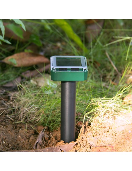 AHUYENTADOR SOLAR ULTRASONIDO ROEDORES