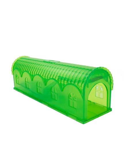 RATONERA ESTACIÓN VERDE TRASLUCIDO