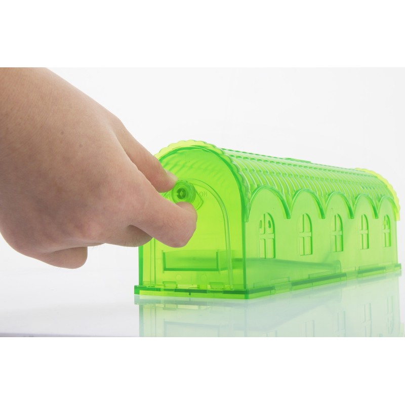 ESTAÇÃO VERDE TRANSLÚCIDA MOUSETRAP