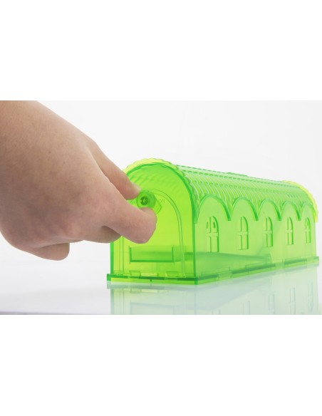 ESTAÇÃO VERDE TRANSLÚCIDA MOUSETRAP