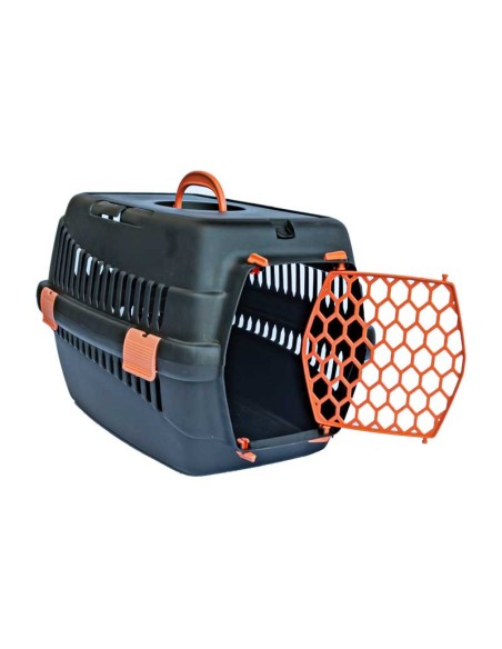 Suporte GT XS preto/laranja