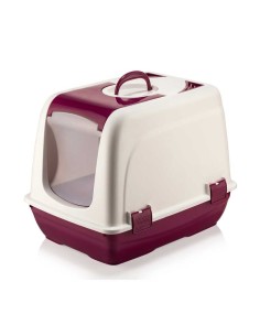 Banheiro para gatos com porta