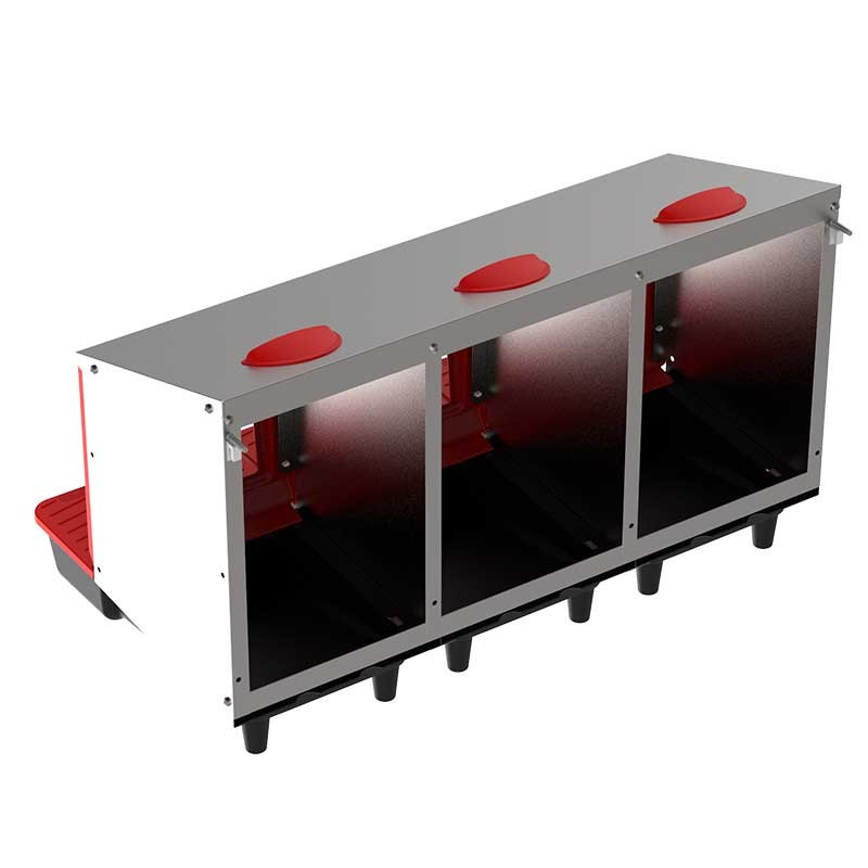 Ninho interior de metal "Platinum"