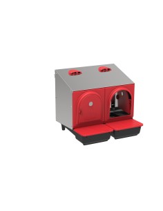 Ninho exterior metálico "Platinum"