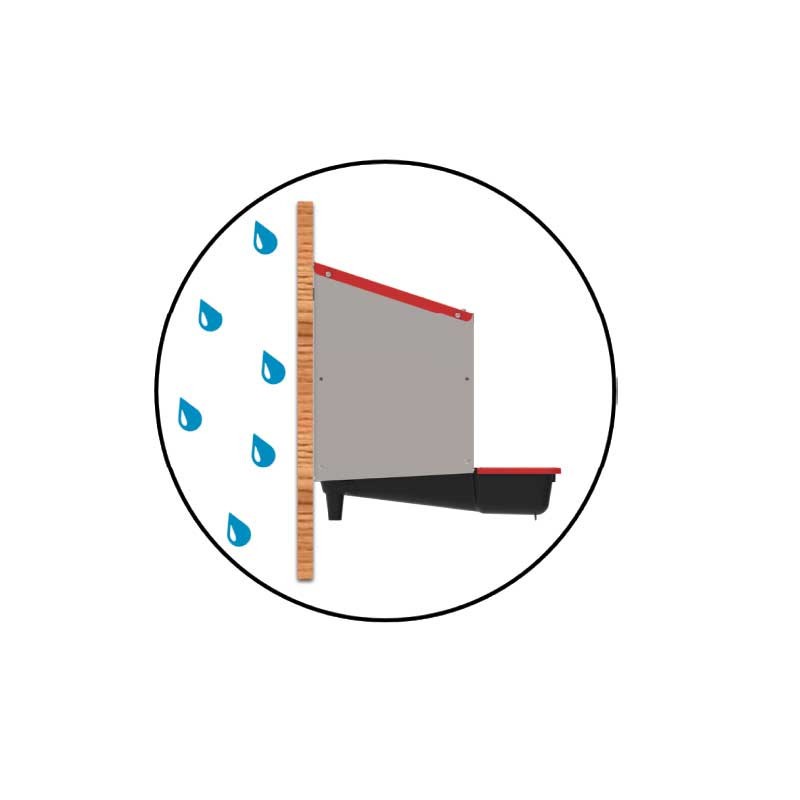 Ponedero interior metálico "Platinum"