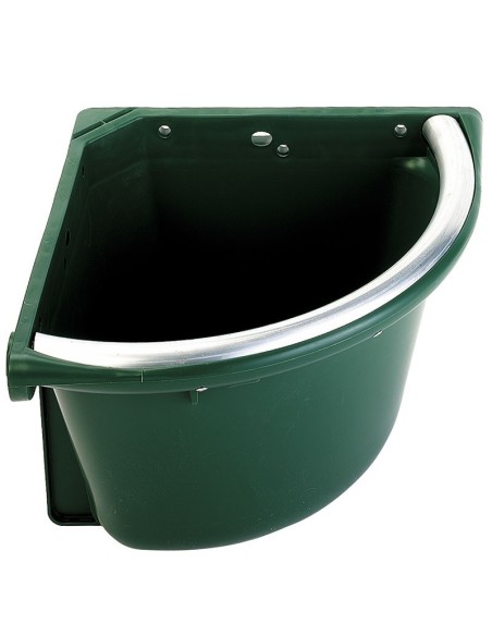 Alimentador de plástico reforçado de canto