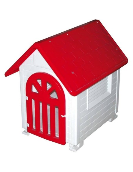 Casa de Plástico para Cães com Porta