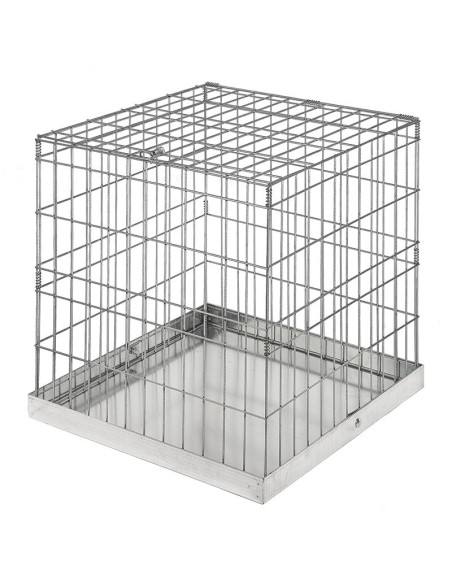 Gaiola de exibição cúbica