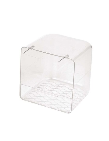 BANHO TRANSPARENTE PÁSSAROS