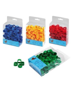 Anéis de Plástico para Frangos (100 Und)