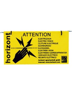 Señal de Aviso de 2 caras (4 und)